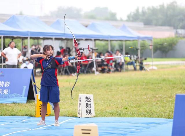 河北邯郸：传统射箭项目进校园