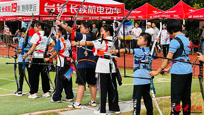 “好运山东”2026年山东省中小学生射箭比赛(泰安站)开赛(图1)